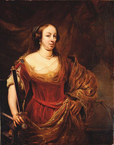 BOL, Ferdinand Portrait of Louise Marie Gonzaga de Nevers oil painting picture